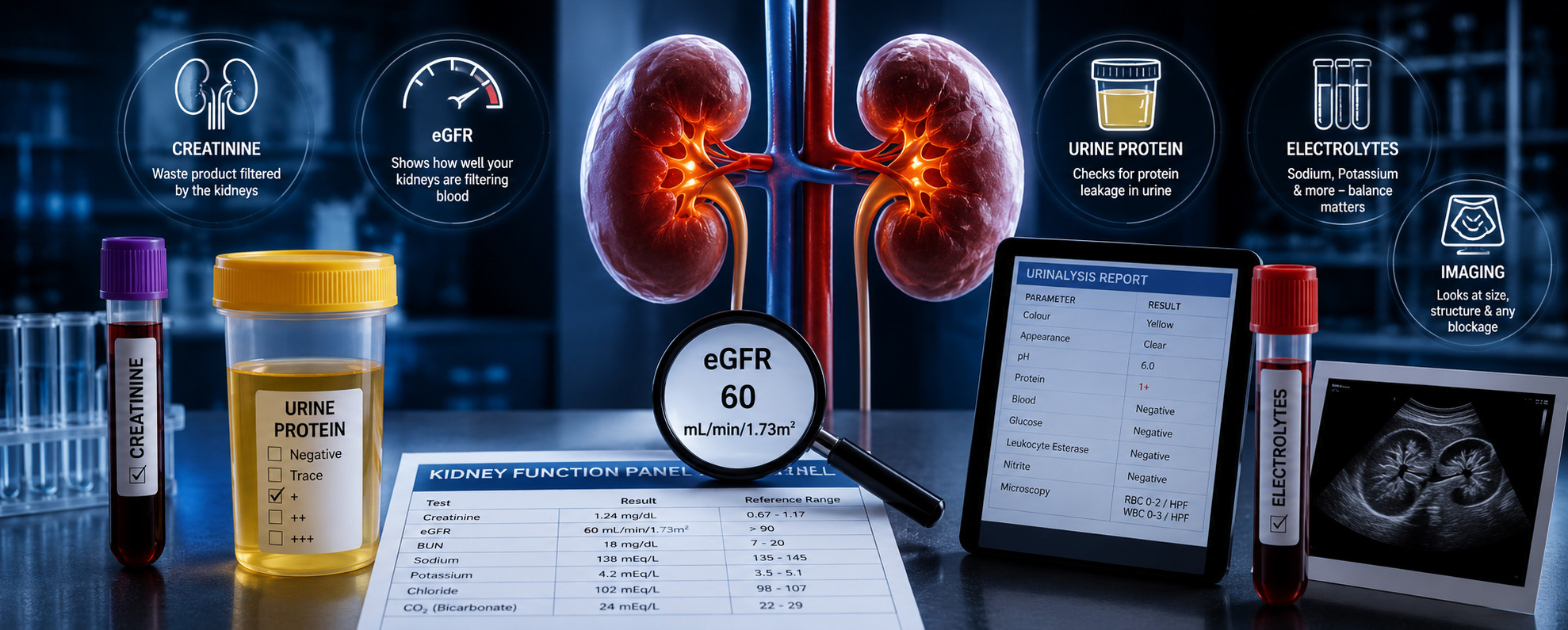 Kidney Tests Explained Creatinine, eGFR, Urine Protein and What Your Results Mean