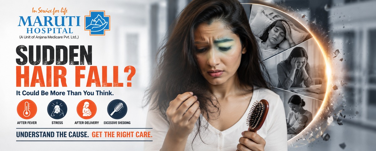 Sudden Hair Fall After Fever, Stress or Delivery - What It Means